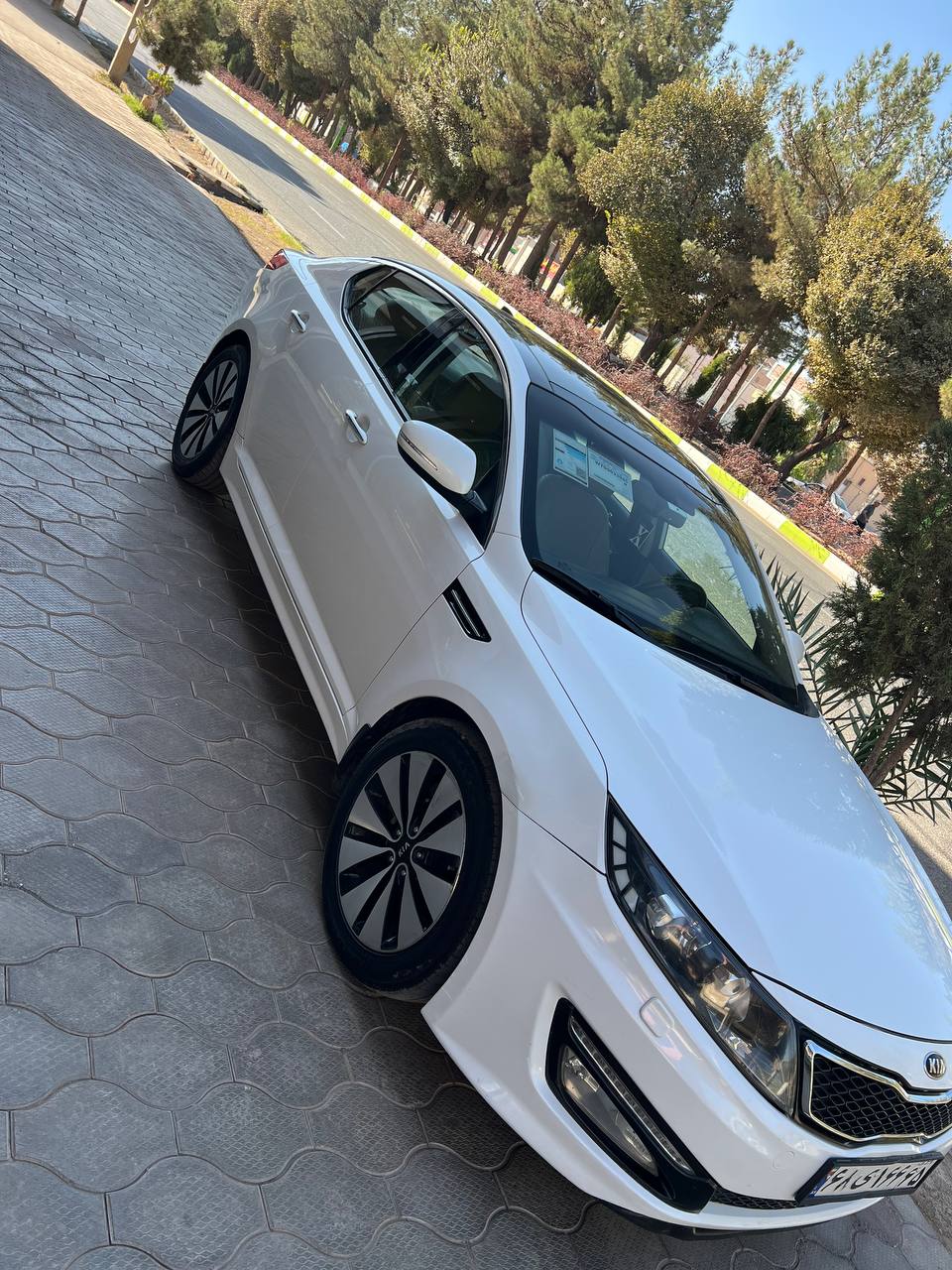 Optima 2014 سفید لوکس